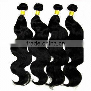 Tangle free and no shedding virgin human hair extension wholesale with excellent service