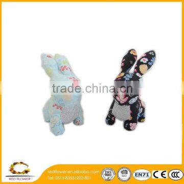 Printing Rabbit Stuffed Plush Toy Door stop