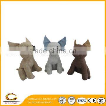 Set Dog Stuffed Plush Toy Door Stop