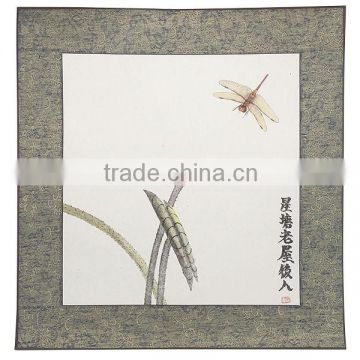 Eco-friendly traditional art painting reproduction with rice paper printing