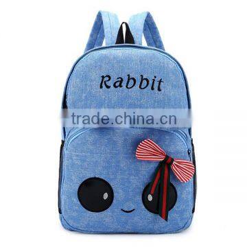 Canvas Elementary Student Shoulder Strap School Bag photo-2