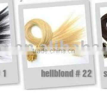 wholesale good cheap nail-tip human hair extension