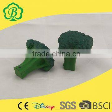 Fruit Food series pu stress broccoli, pu toys, pu stress ball