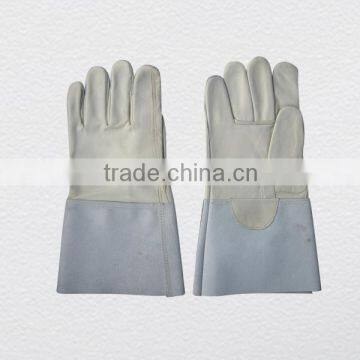 Cow grain leather welding glove