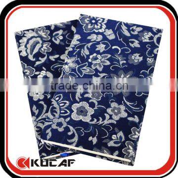 New Design Tradiontal Pattern Chinese Style Fabric Cloth Notebooks