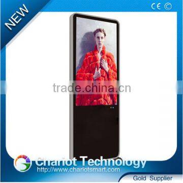 2016 Chariot indoor wonderful advertising lcd touch screen,monitor with best quality and low price on sale.