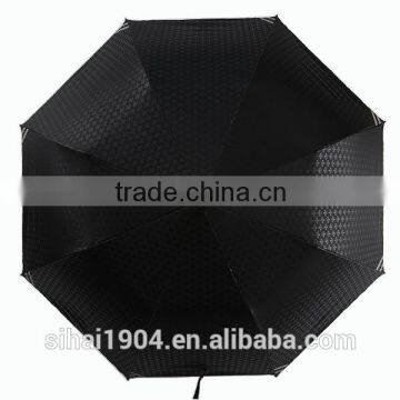 27''*8K subway quality golf umbrella with wooden handle