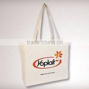 Canvas Shopping Bag With Customized Designs,