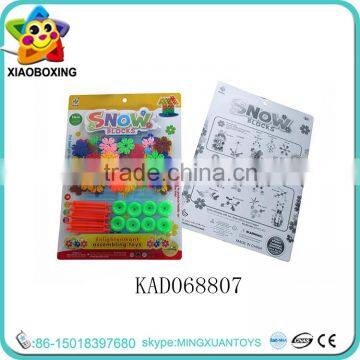 100% safety plastic various creative plastic blocks