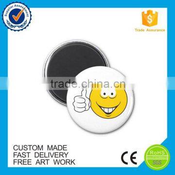 Custom wholesale popular design cheap button fridge magnet