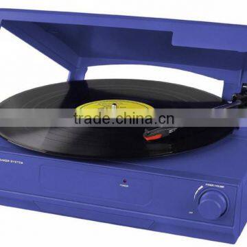 Rain Lane 3 Speed LP Colorful Easy Operation Vinyl Record Player photo-5