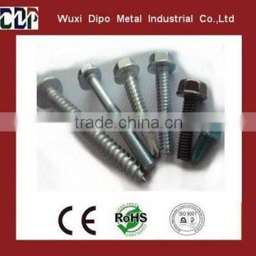 Zinc Plate Carbon Steel Wood Thread Flange Bolt & Screw