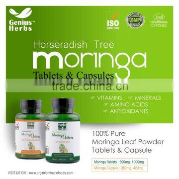 Moringa Oleifera Capsules for Simply Daily Use