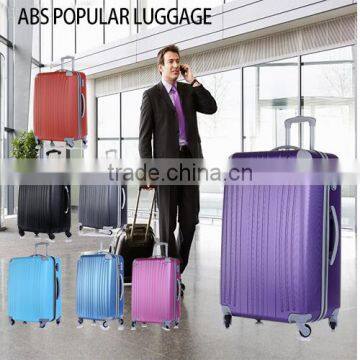 2016 travel trolley suitcase abs shell