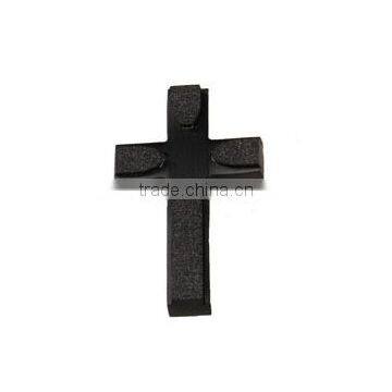Stainless Steel Newest Style Sand Blast Cross Pendant