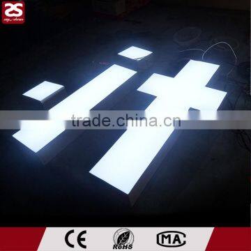 Outdoor Advertising Frontlit Led Letter Sign Embossing Acrylic Letter Sign photo-3