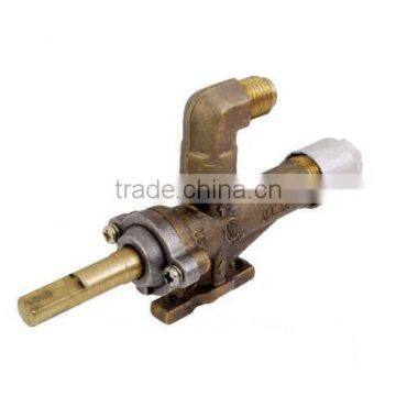 Custom made high quality factory wholesale brass safety gas cock valve for gas grill