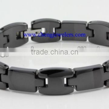 Trendy magnetic ceramic for black bracelet jewelry design