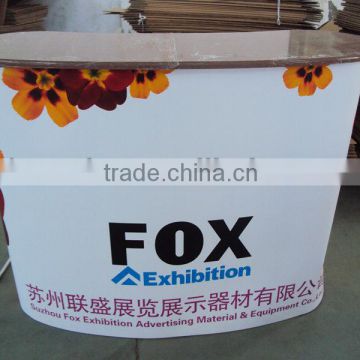 Folding Pop Up Promotion Counter for Trade Show