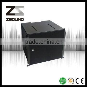 low frequency elastic 15" subwoofer