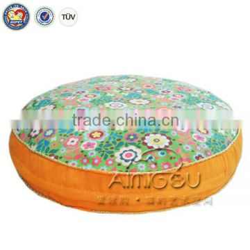 BSCI QQ pet manufacturer wholesale pet circle pet accessories round dog cushion & new cat burger bed