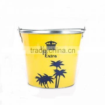 CMYK logo metal ice bucket beer ice bucket