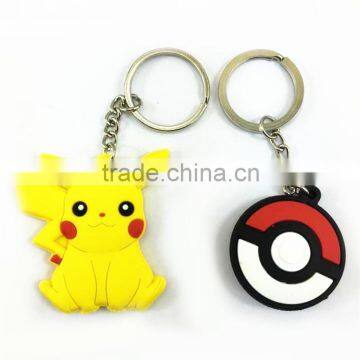 New Fashion Customized Design PVC 2d Key chain