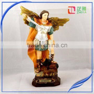 Polyresin St. Michael The Archangel Statue Kill The Demon