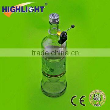 B004 Anti-theft Round Magnectic AM Metal Bottle Tag Security Cable photo-6