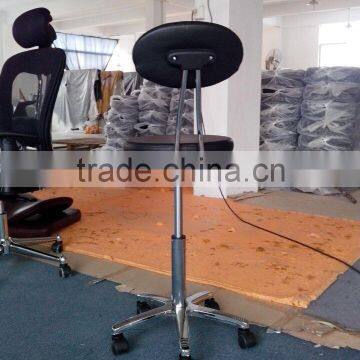 PU Plywood Swivel Adjustable Bar Stool AB-06A photo-2