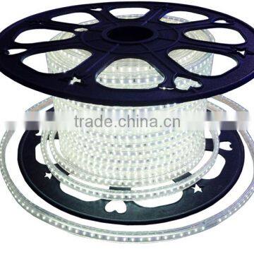 Outdoor Waterproof IP68 High Qulity 100m Per Roll Flexiable RGB 220v Led Strip