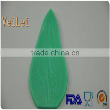 Silicone Fondant Molds 2015 Hot Sel Lily leaf Dctor Mould Cooking Cake For Cakes Jinhua VeiLei Baking Tool Factory