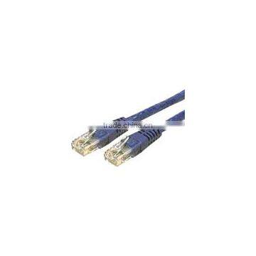 4XEM 1FT Cat6 Molded RJ45 UTP Ethernet Patch Cable (Blue)