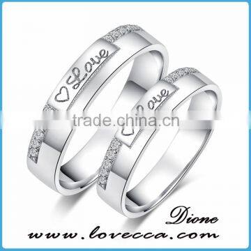 Fashion Jewelry 925 Silver Ring CZ Silver Ring With Wholesale Price