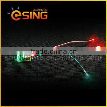 OEM led micro led flashing lights for kids shoes cap hat clothes