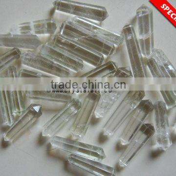 CLEAR CRYSTAL LOOSE DOUBLE POINTS
