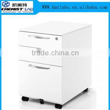 Fireproof Waterproof Lightweight Metal 3 Drawer Mobile Pedestal File Cabinet