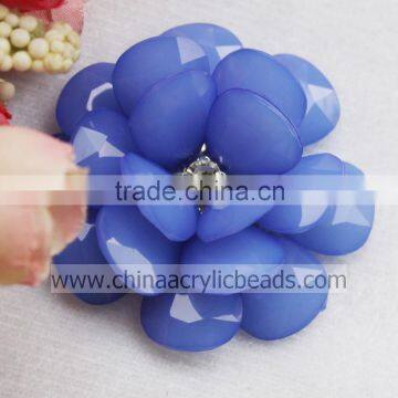 Rose Artificial Beaded Flower Big Flower Bead/Rhinestone/DIY Craft photo-4