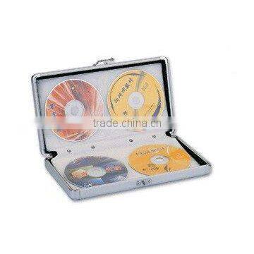 40 CD DVD DJ ALUMINIUM TRAVEL STORAGE CASE