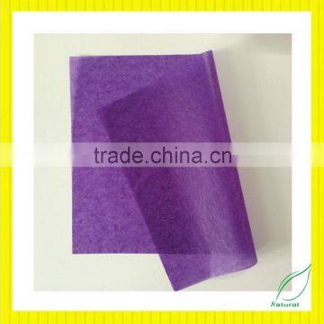 23g purple color glassine butter paper for food wrapping