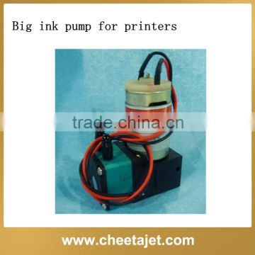 Big ink pump for wide format solvent printer