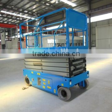 Hydraulic mobile freight hoist scissor lifts with CE