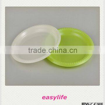 P092220 9''(22cm) PS disposable plastic round plates