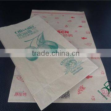 Custom Printed Cheap Brown Kraft Paper Bag for Food photo-5