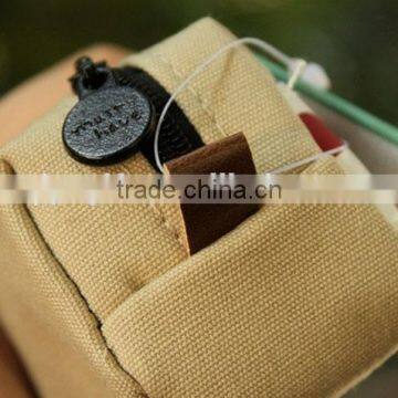 Student Sweet Canvas School Pen Bag Pencil Case Cosmetic Bags Travel Makeup Bags photo-4