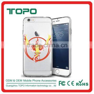 Transparent Clear Tpu Pokemon go Soft Case for Iphone 6 6s 7 Plus Tpu Pokemon go Soft Phone Case photo-5