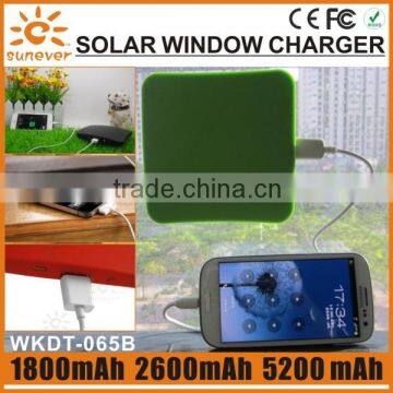 Cheap window solar charger from china, New design patent foldable solar power bank