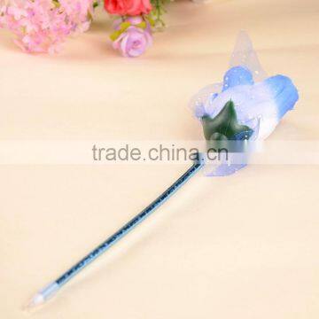 2016 Rubber Flower Ballpoint Pen