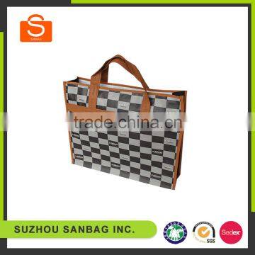 promotional laminated new design nonwoven bag shopping tote