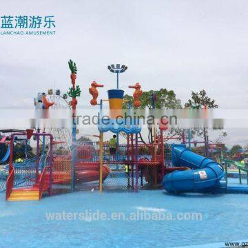 2016 Kids Water house water playground for high quality